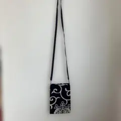☆ハンドメイド☆唐草模様　ショルダーバッグ　ポシェット　携帯入れ　サコッシュ4