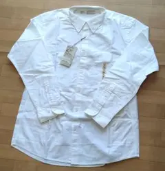 【未使用】無印良品 オックスボタンダウン長袖シャツ｜MUJI