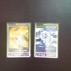 ポケモン ポケモンカードダス　シャワーズ・サンダース　2枚セット 美品