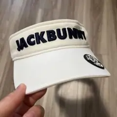 JACKBUNNY ホワイトバイザー