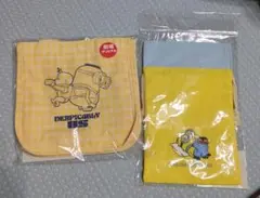 ミニオン ポーチセット イエローチェック