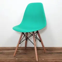 イームズ DSWシェルチェア 椅子 Eames 家具 グリーンアクアマリン/NT
