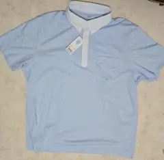 新しい ライトブルー ポロシャツ 3XL UNIQLO ユニクロ