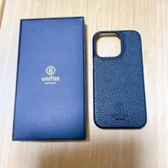 限定1点✨【銀座発】unifiss iPhone 13Pro スマホケース黒