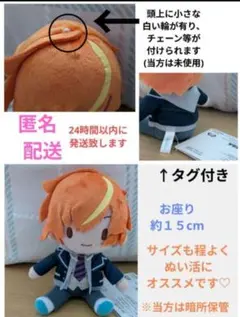 プロセカ　東雲彰人　ぬいぐるみ　匿名配送