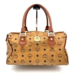 【人気☆美品】MCM ミニボストン ヴィセトス柄 ハンドバッグ 本物保証