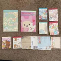 【まとめ売り】 メモ帳 リラックマ すみっコぐらし Berry Puppy