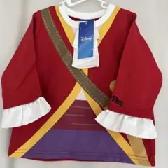 Disney ピーターパン風 赤 Tシャツ 90cm フック船長