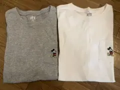 UNIQLOユニクロ UT ミッキー半袖Tシャツ 2枚セット 150cm