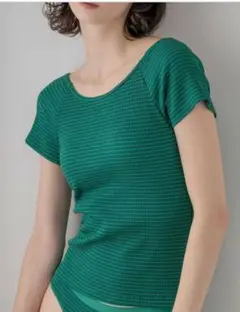 【bijorie】カップ付きバックオープンTシャツ／NEW BASIC