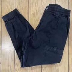 MLB New York Yankees カーゴパンツ 古着 黒 Sサイズ