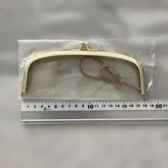 がま口　口金 約18cm
