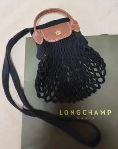 LONGCHAMP　ル プリアージュ フィレ XS クロスボディバッグ　ブラック