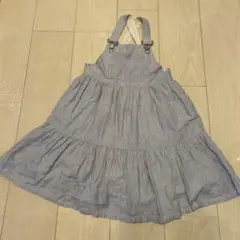 SHIPS シップス キッズ 120ジャンパースカート ブルー