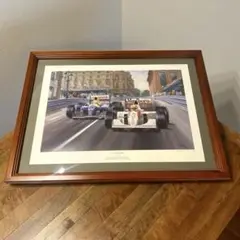 アランプロスト　1989年　F1 直筆サイン入りリトグラフ　限定品250 アランプロスト 1989年 F1 直筆サイン入りリトグラフ 限定品250