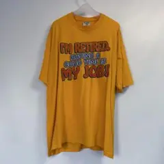 JERZEES 半袖　tシャツ 2X イエロー　古着