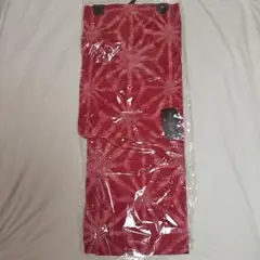 赤い模様の浴衣