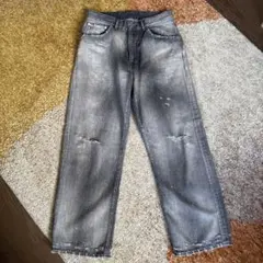 アンセルム P/DAMAGE DENIM STRAIGHT 5P PANTS 2