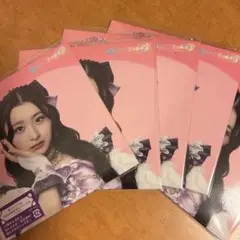 超ときめき♡宣伝部　ハートな胸の内/超最強 杏ジュリア　ソロジャケ　5枚セット
