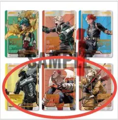 僕のヒーローアカデミア ホークス エンデヴァー オールマイト 原画展 特典 3種