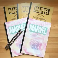 MARVEL マーベル　ノート　鉛筆セット