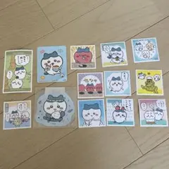 ハチワレ　キャラクター ステッカー 12枚セット