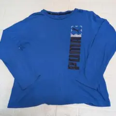 PUMA 長袖カットソー 160cm 青