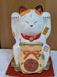 28 薬師窯　招き猫　大入り　大当たり