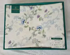 MINTON(イギリス) 花柄フラットシーツ 150x260cm