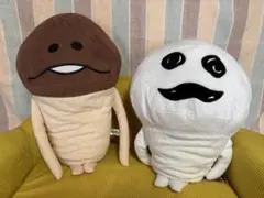 おさわり探偵なめこ栽培キットぬいぐるみ　 なめことまさるの2体セット