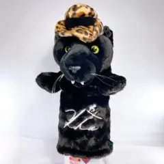 MAJESTY 片山晋吾 ブラックパンサー ヘッドカバー　黒豹　|2248|☆