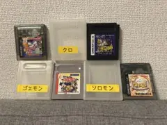 ゲームボーイ ソフト 4点
