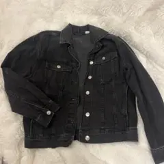 H&M レディース ブラック デニムジャケット