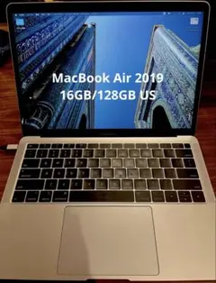 【美品】MacBook Air 13 2019 16GB/128GB US