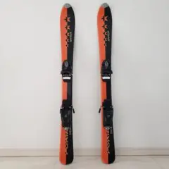 スキー板 ストック 100cm オレンジ