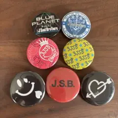 三代目JSB バッチ 缶バッチ 7個セット