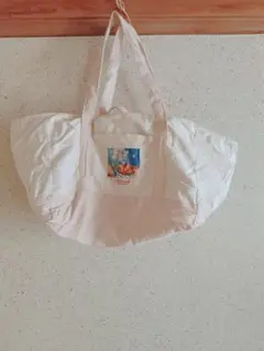 L'Occitane フラワープリント トートバッグ