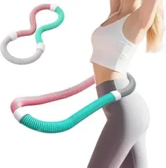 ダイエットに✨1.6kg✨フラフープ エクササイズ ソフトスプリングフラフープ