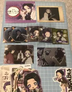 鬼滅の刃 胡蝶しのぶ　11点　応援POP ステッカー　カード