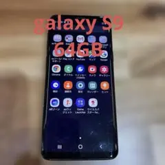 X969 au SIMフリー　Galaxy S9 SCV38