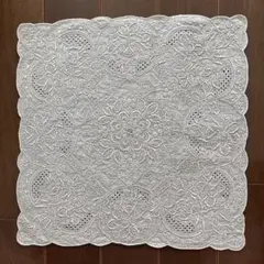 スワトウ　ハンカチ　汕頭　刺繍　SWATOW 花柄