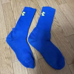 Under Armour 青 長めのソックス