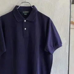 90S 巨人タグ J.CREW ポロシャツ パープル ジェイクルー