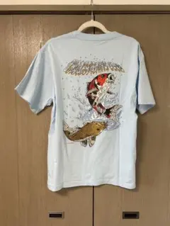 CHAOS Fishing Club Tシャツ 水色 Mサイズ