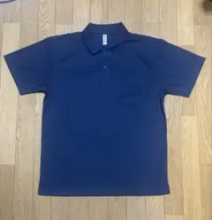 glimmer ネイビー ポロシャツ Lサイズ