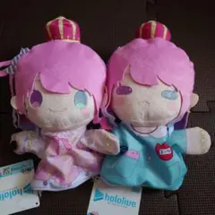 ホロライブ パペット ぬいぐるみ 姫森ルーナ 2種類セット