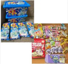 ねるねるねるね　コンテナケース2個　お菓子セット
