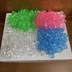 アクリルアイス　ロックカット　80個×4色　320個