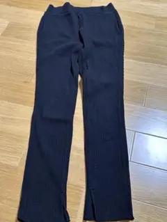 UNIQLO ブラックリブスパッツ M