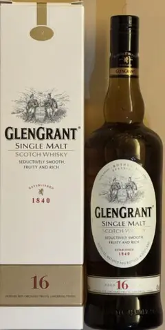 送料込み！GlenGrant16年 シングルモルトウイスキー 700ml 43%